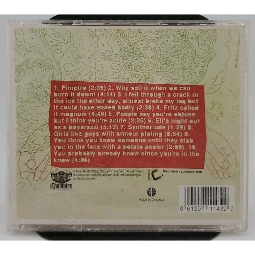 We Are Not Convinced There Has Been Any Improvement CD - Desiderata