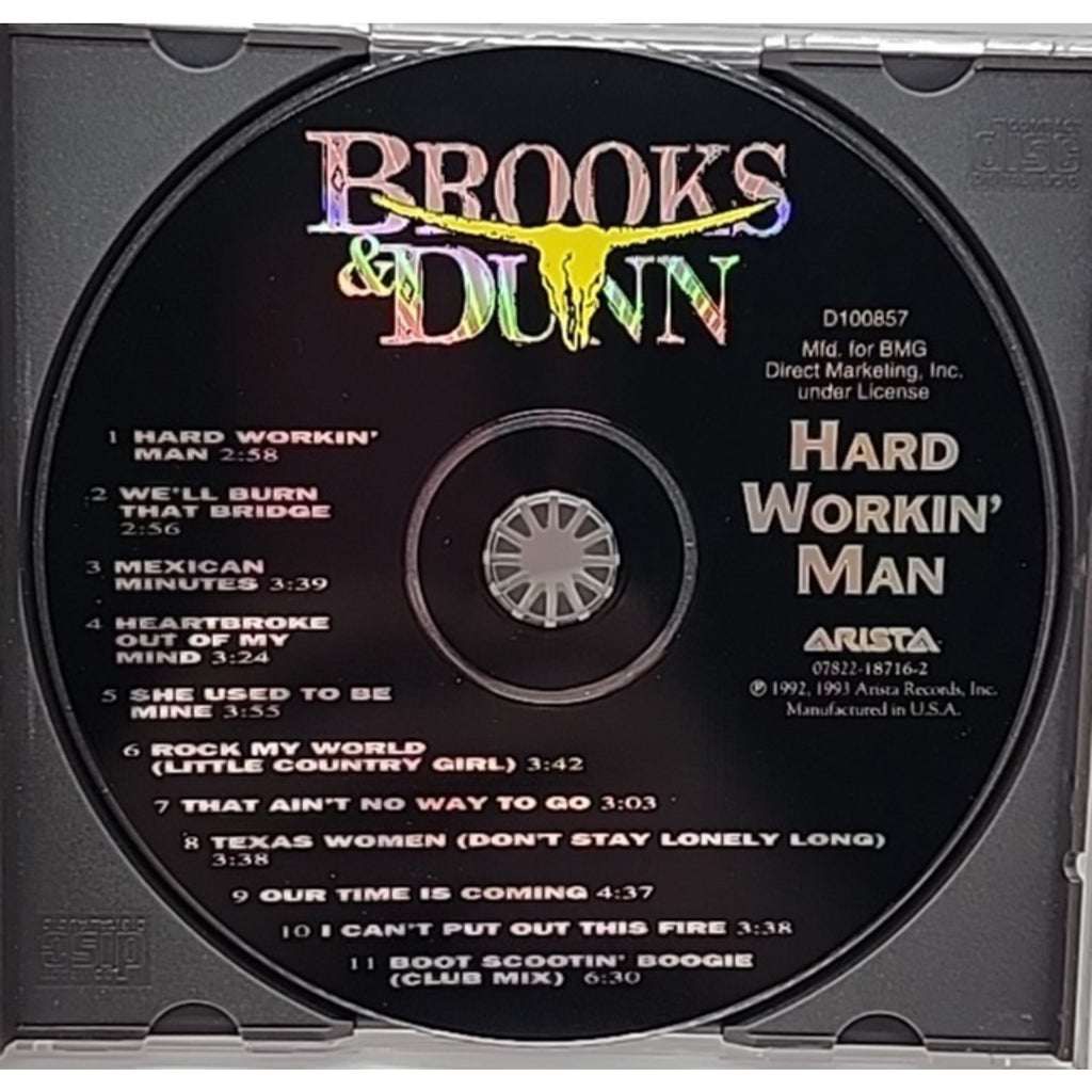 Brooks & Dunn - Hard Workin Man CD