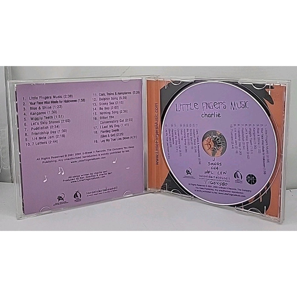 Little Fingers Music by Charlie (CD, 2001)