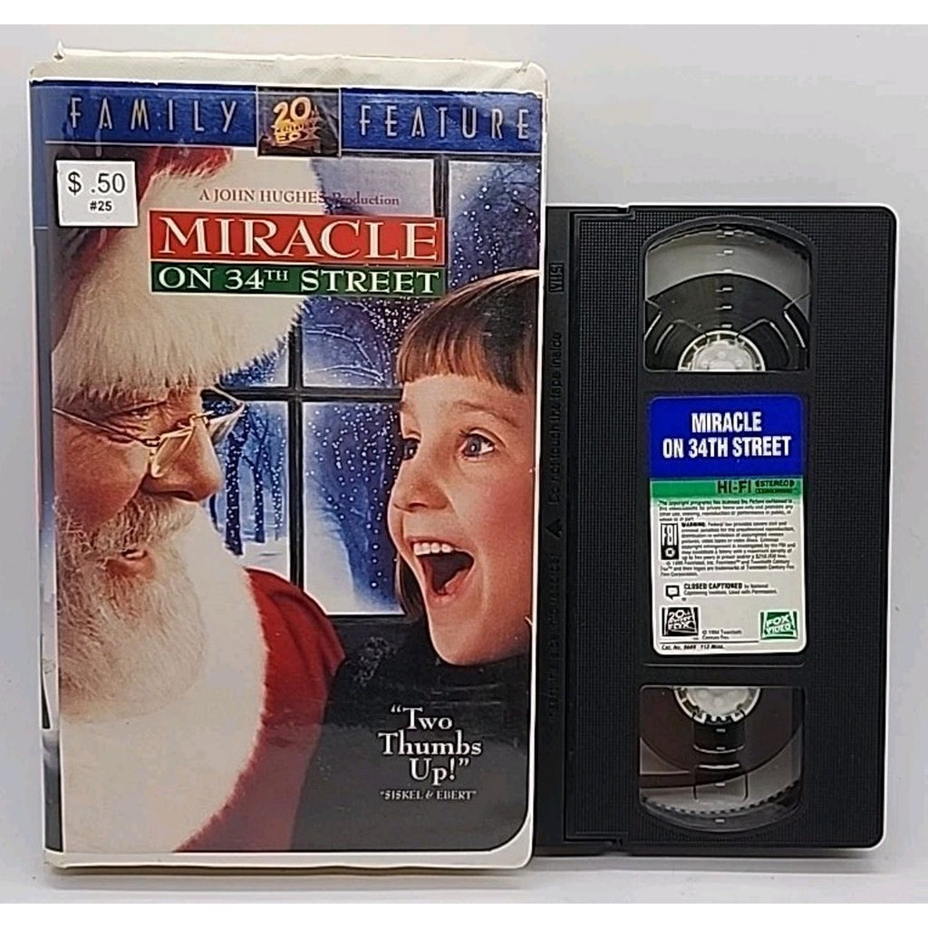 Miracle on 34th Street (VHS, 1995)