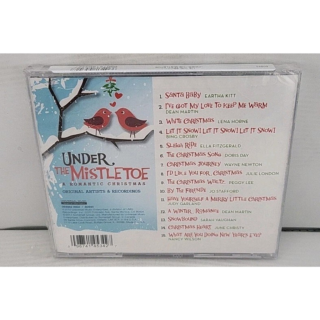 Under The Mistletoe A Romantic Christmas (CD, 2010) *Brand New*