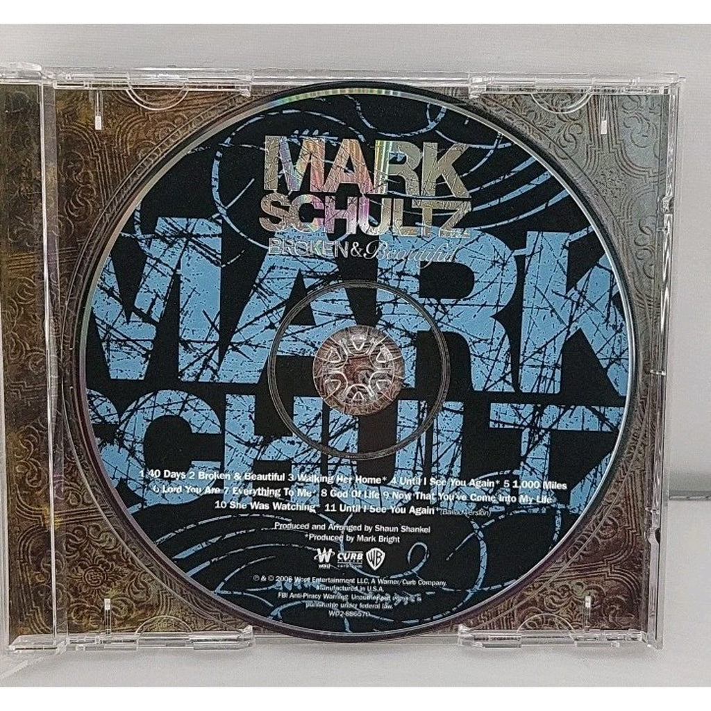 Broken & Beautiful by Schultz, Mark (CD, 2022)