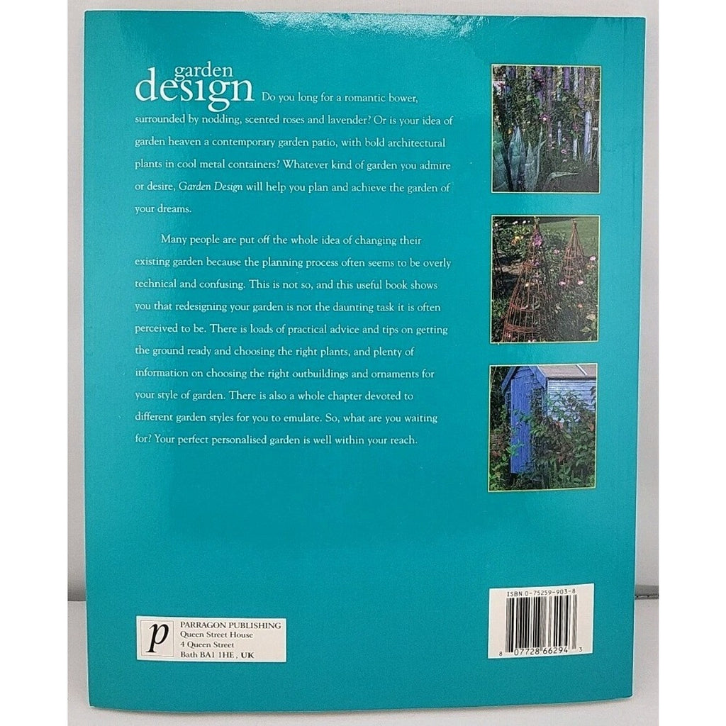 Garden Design by Barty Phillips 2002 Trade Paperback