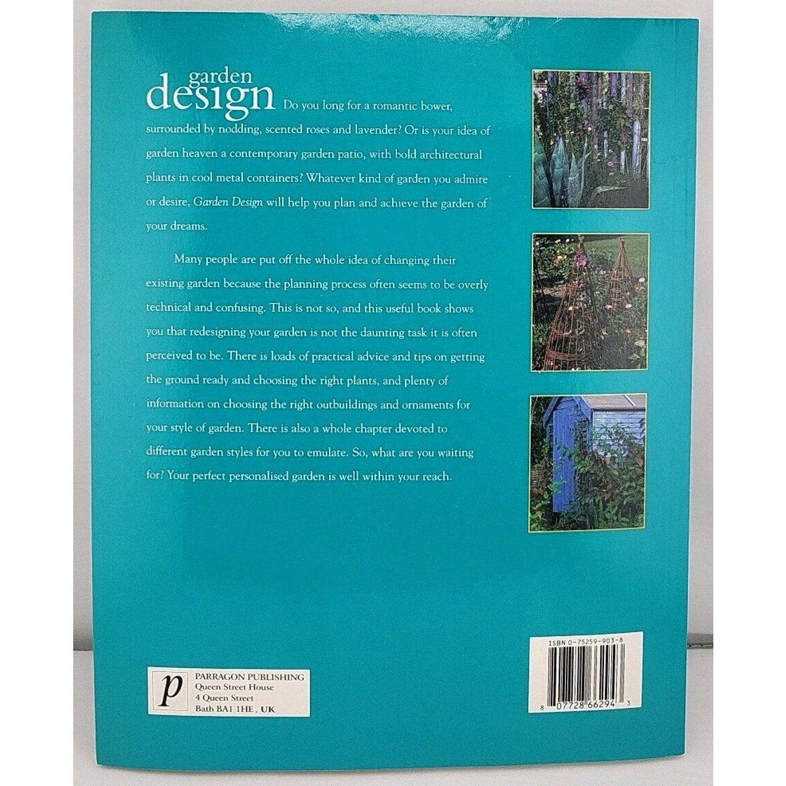 Garden Design by Barty Phillips 2002 Trade Paperback