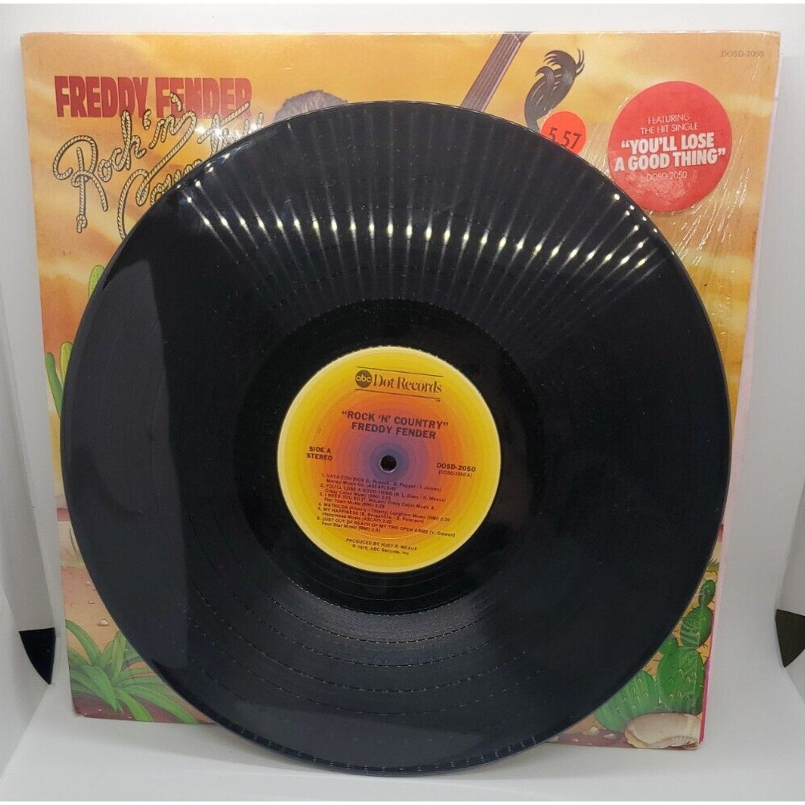 Freddy Fender Rock 'n' Country (Record)