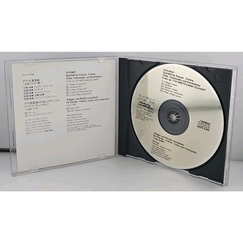 CD Peter Lesel Schubert: Piano Quintet "Trout"