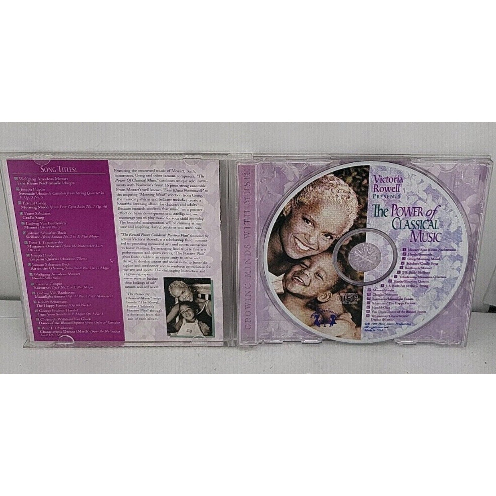 Power of Classical Music by Victoria Rowell (CD, 1999)