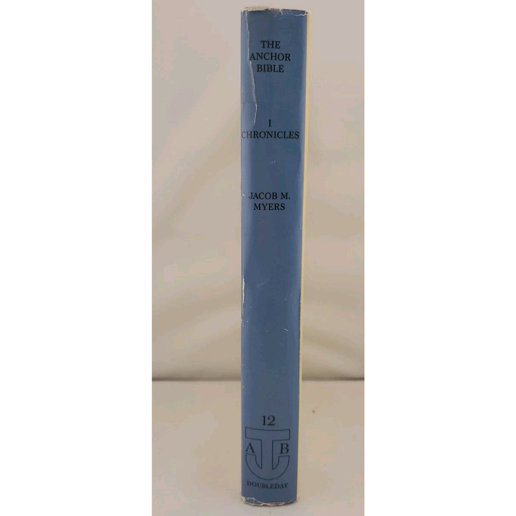 I Chronicles by Anchor Bible Staff and Jacob M. Myers (1965, Hardcover)