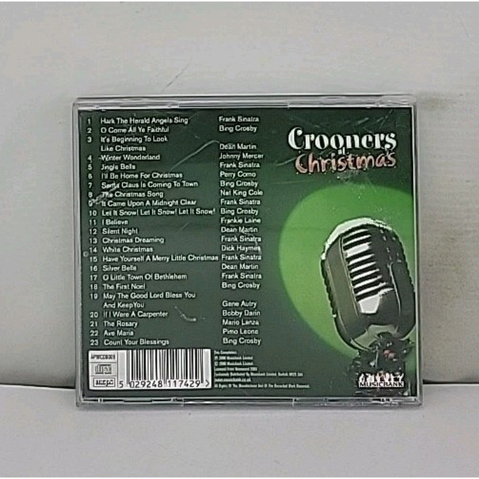 Crooners at Christmas CD Frank Sinatra Bing Crosby Dean Martin