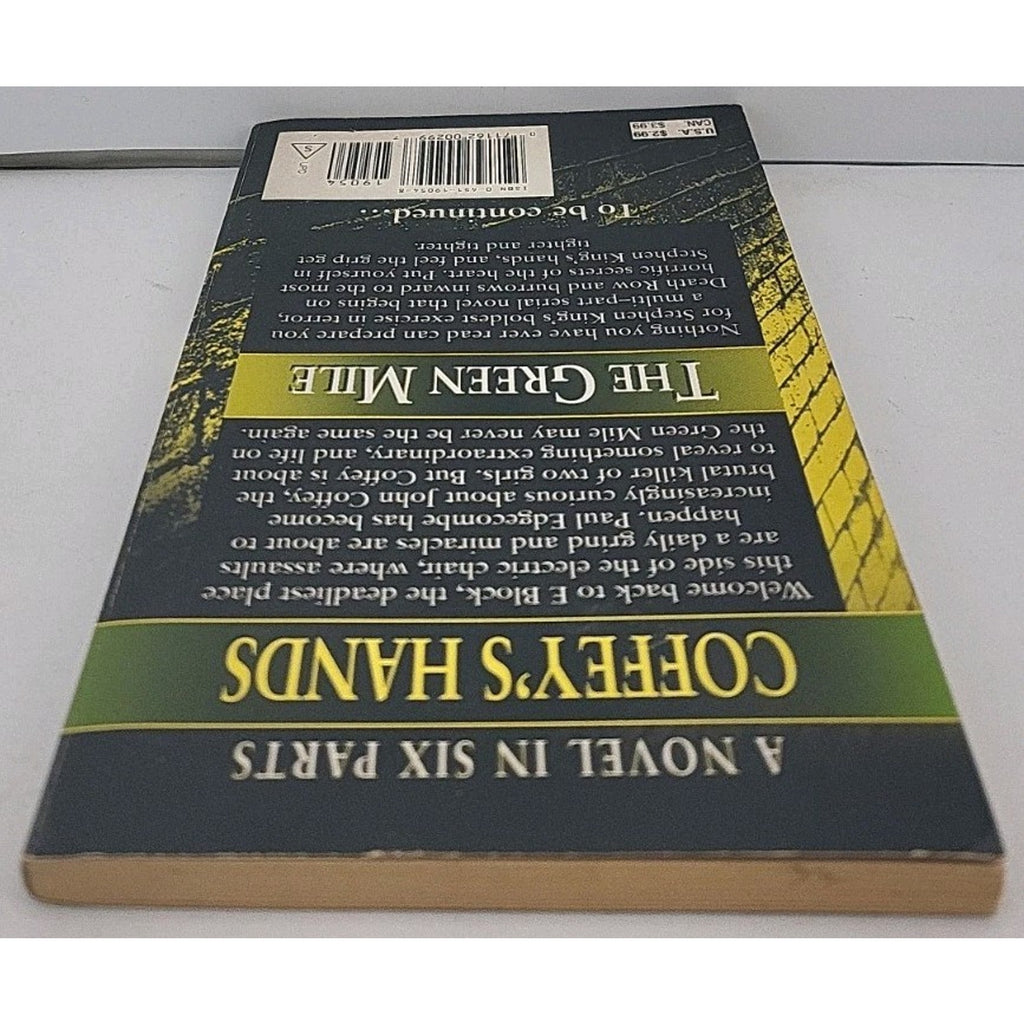 Coffey's Hands By Stephen King (Paperback) 1st Printing