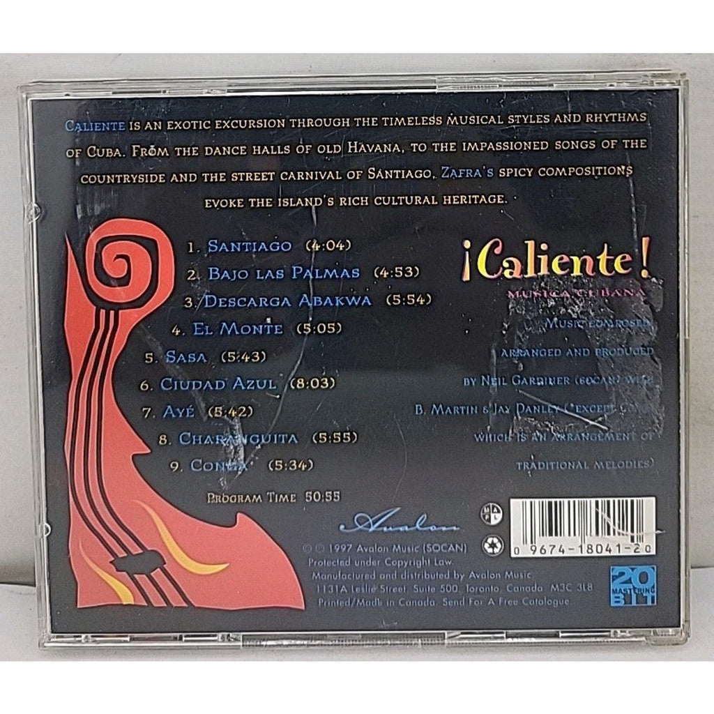 Caliente!-Musica Cubana by Zafra (CD, 1999)