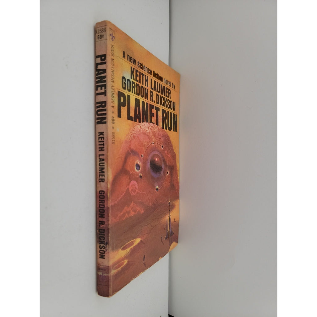 Planet Run by Keith Laumer and G. Dickson; 1967 Berkley Medallion Book, X1588