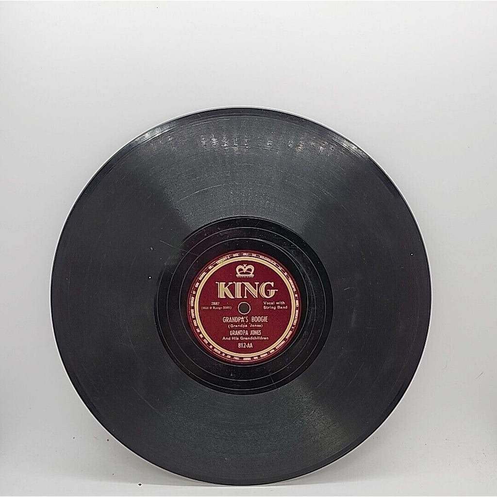 Grandpa Jones - King - Weary Lonesome Me (Record)