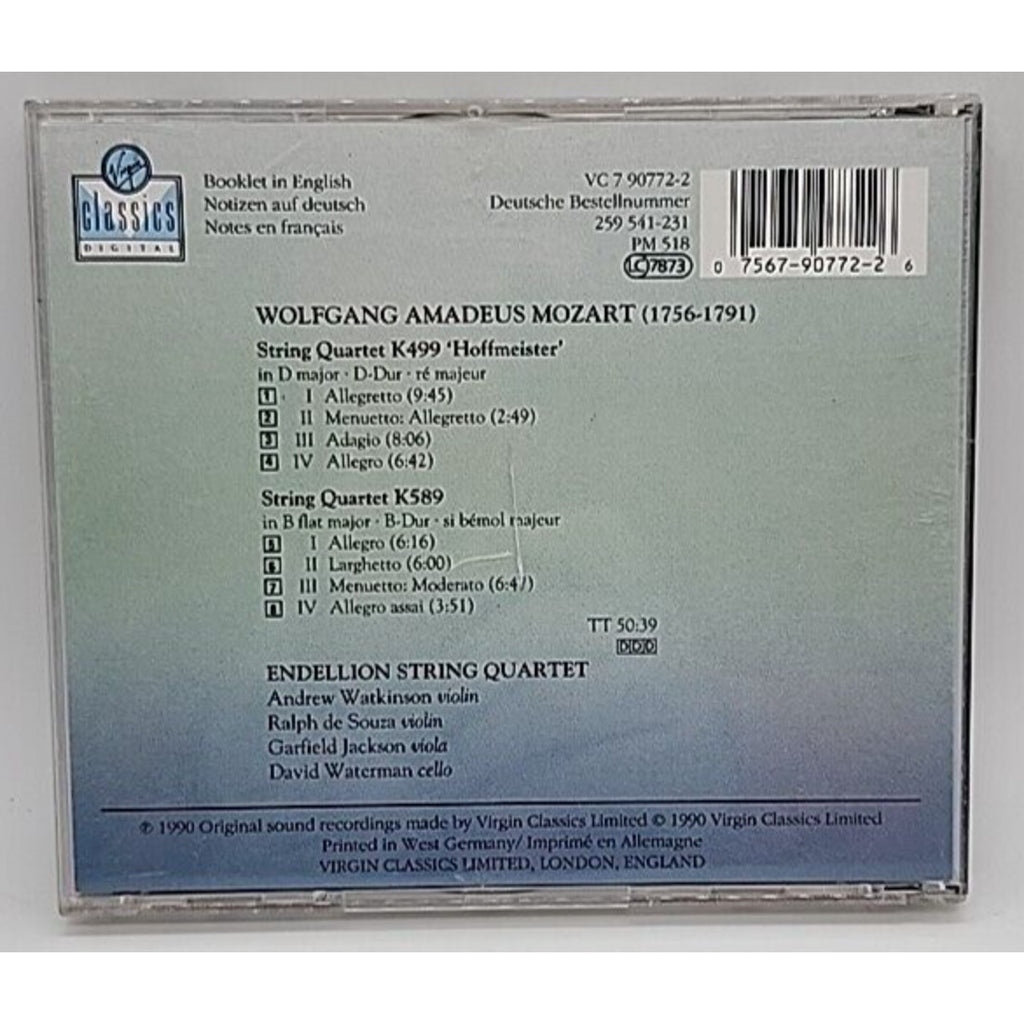 Endellion String Qt. : Mozart:String Qts. (CD)