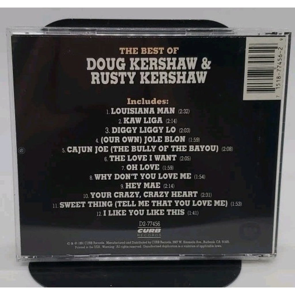 The Best of Doug Kershaw & Rusty Kershaw (CD, 1991, Curb Records)