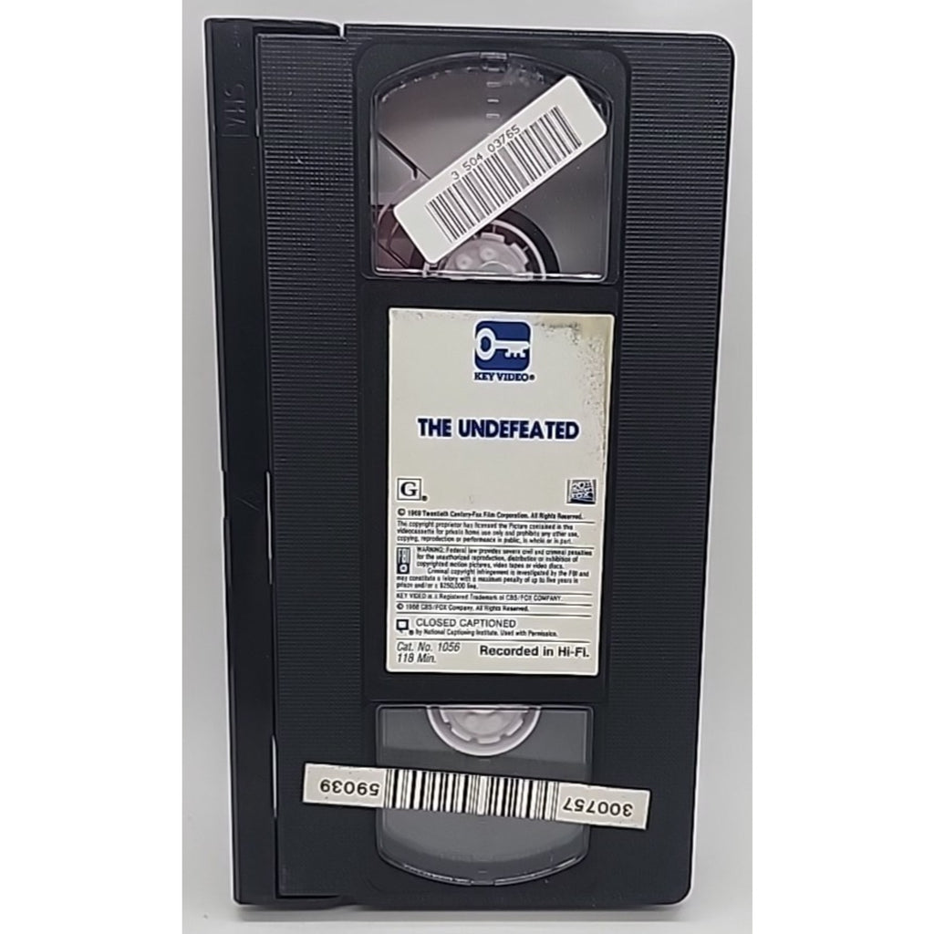 Undefeated (VHS, 1988)