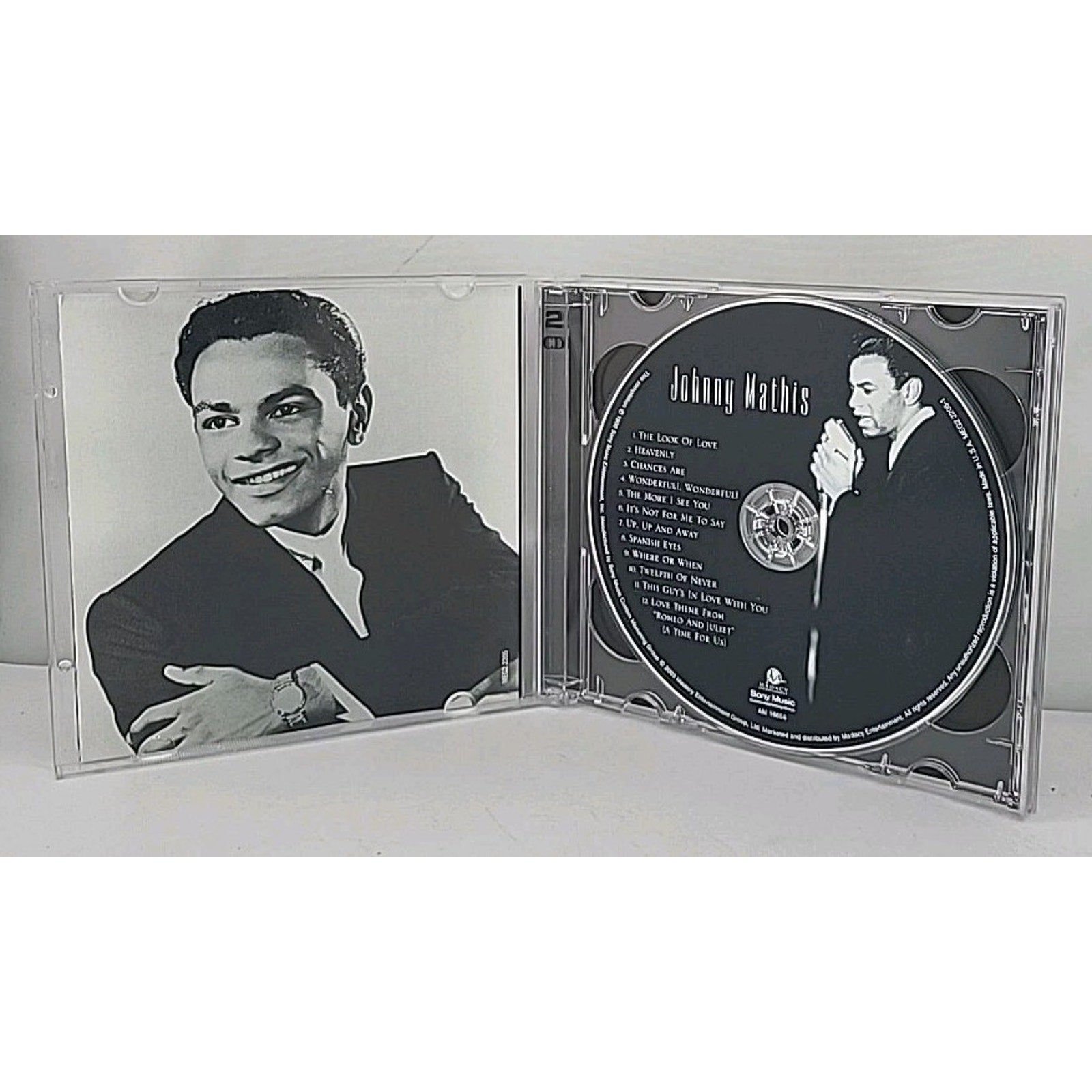 Very Best of Love by Johnny Mathis (2 CD, 2003)