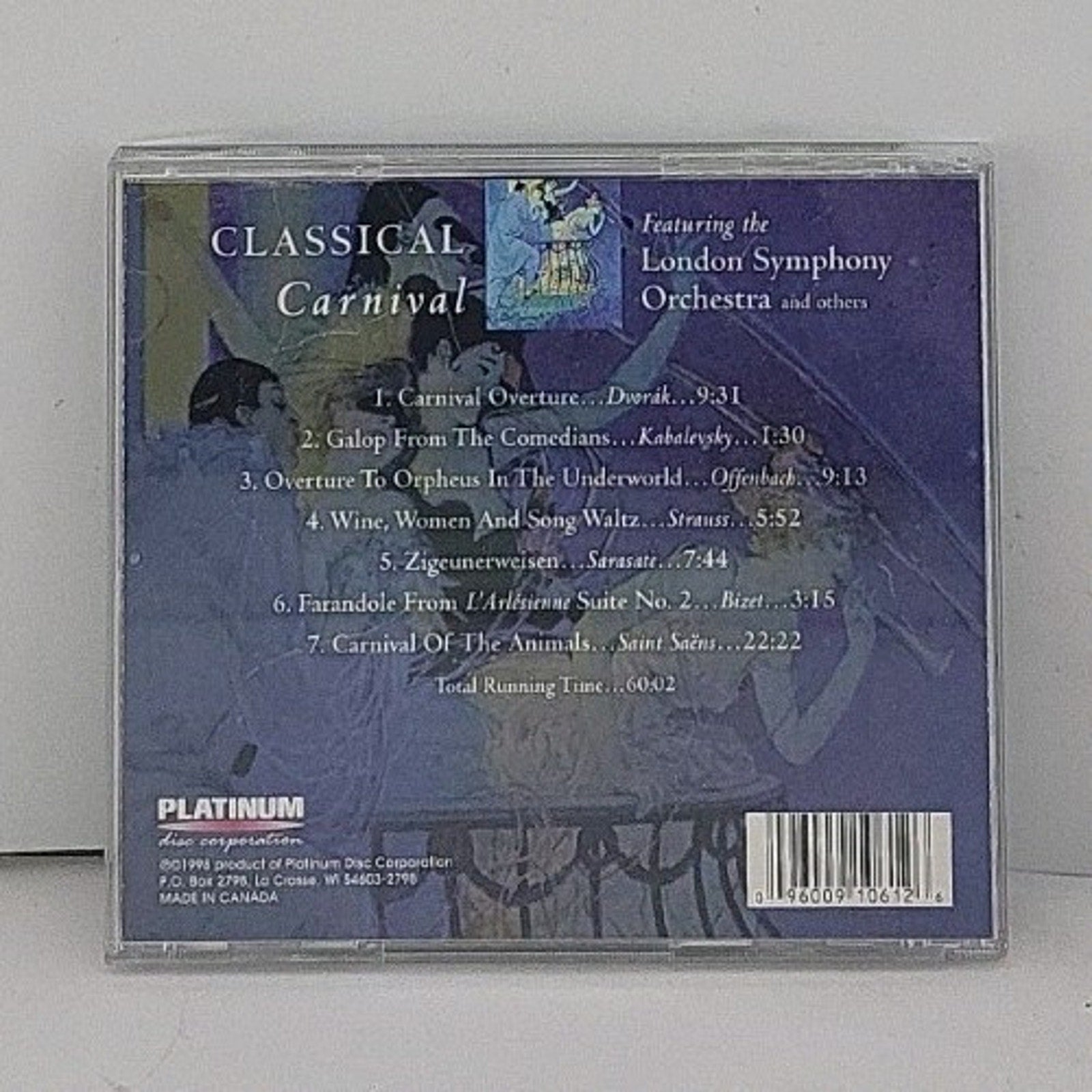Classical Carnival by Various (CD, 2000)