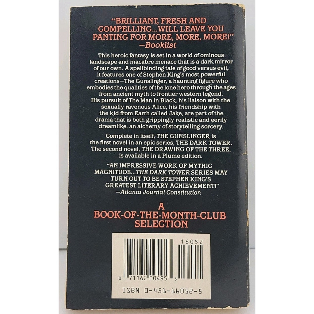 PB The Dark Tower The Gunslinger, Stephen King 1989 Signet First Edition