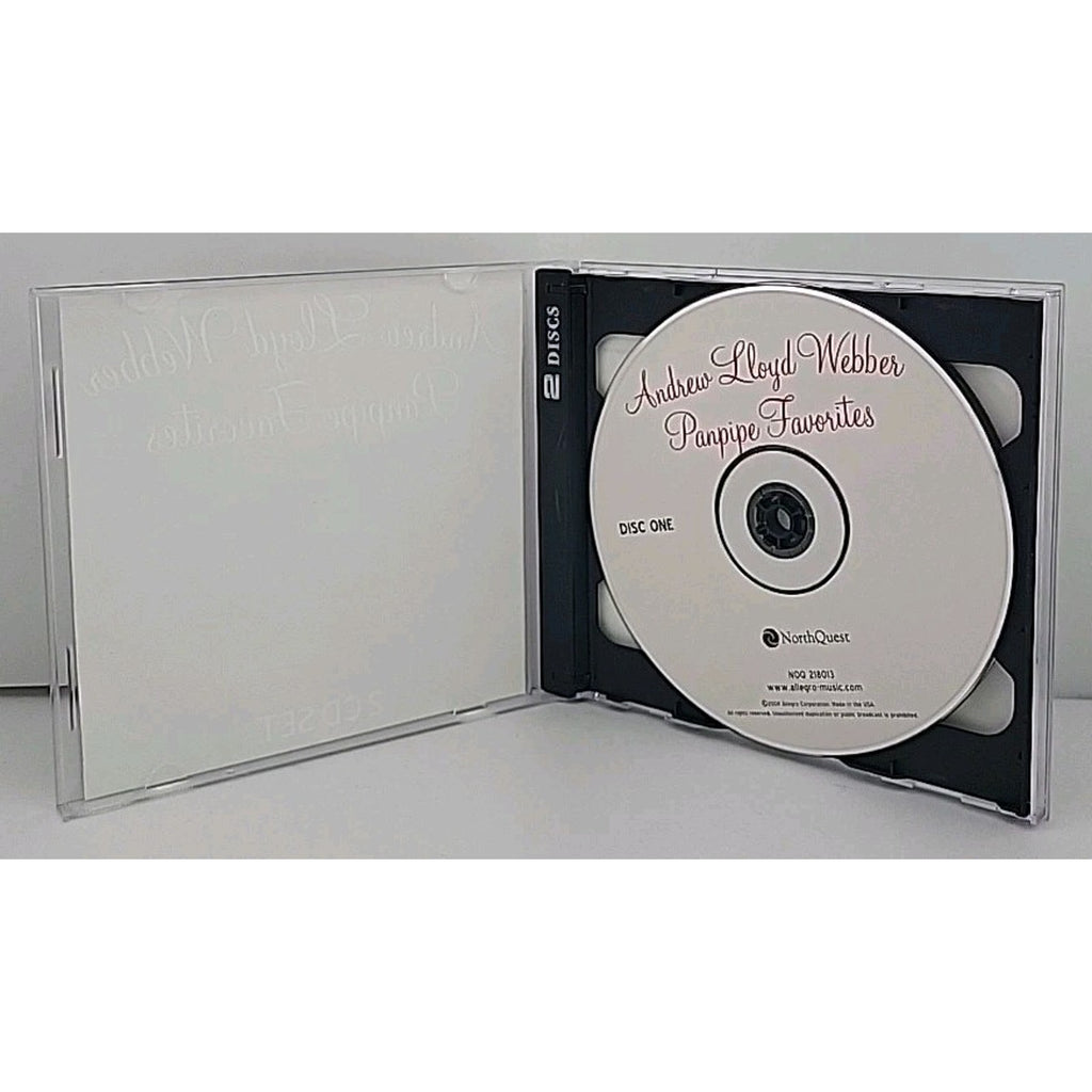 Panpipe Favorites by Andrew Lloyd Webber (Composer) (CD, Oct-2004, 2 Discs,...