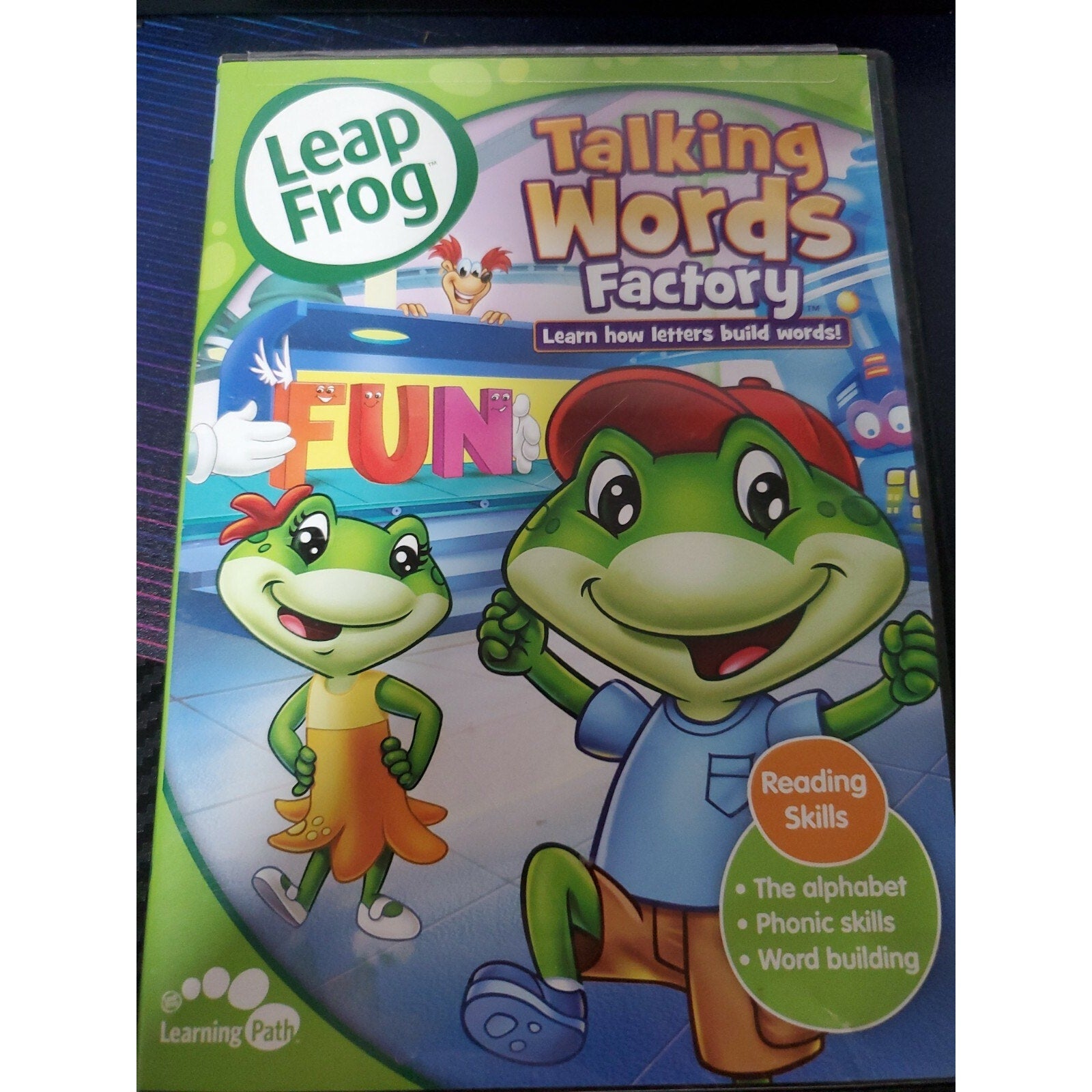 LeapFrog - Talking Words Factory (DVD, 2003, Canadian)