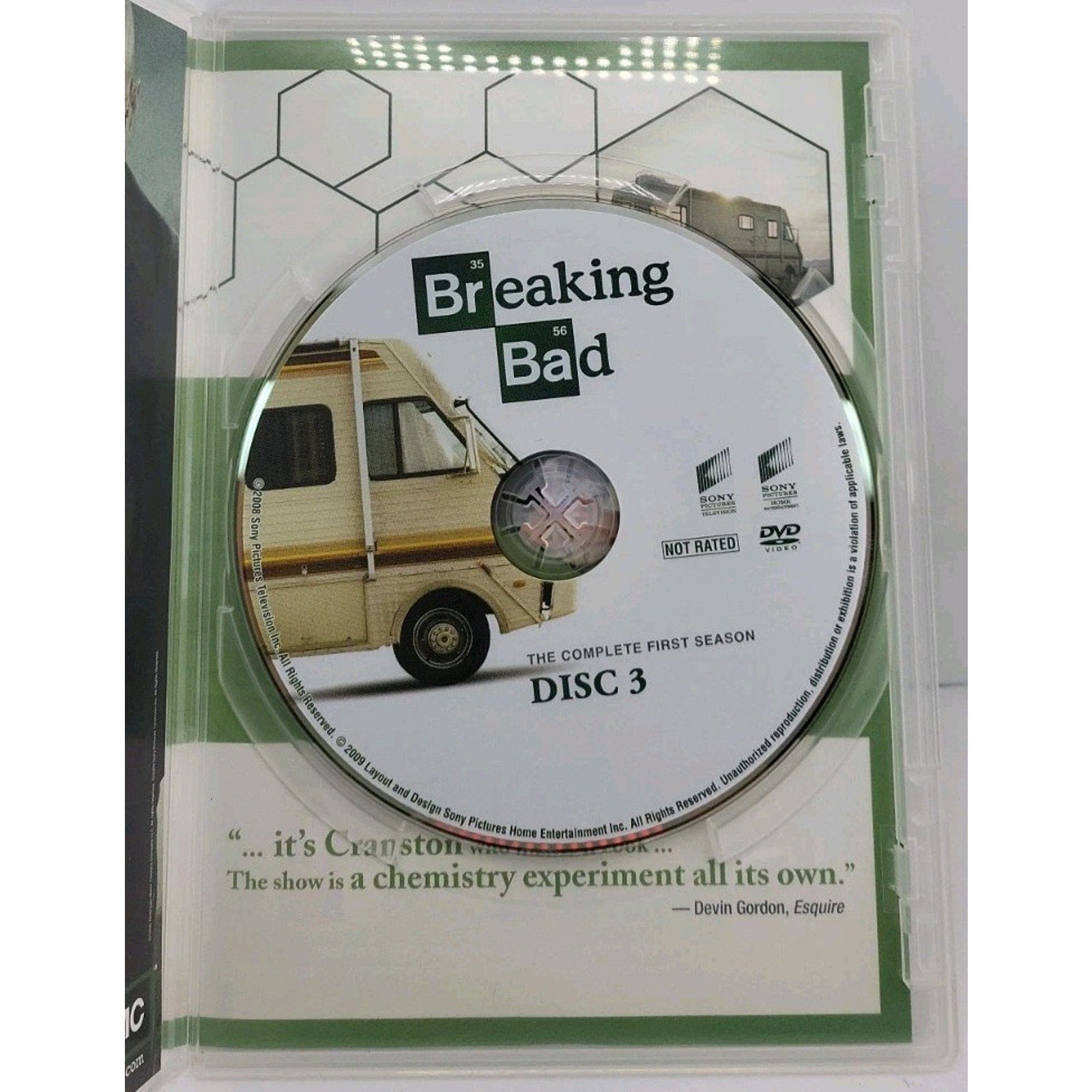 Breaking Bad The First Season Disc 3 ONLY DVD
