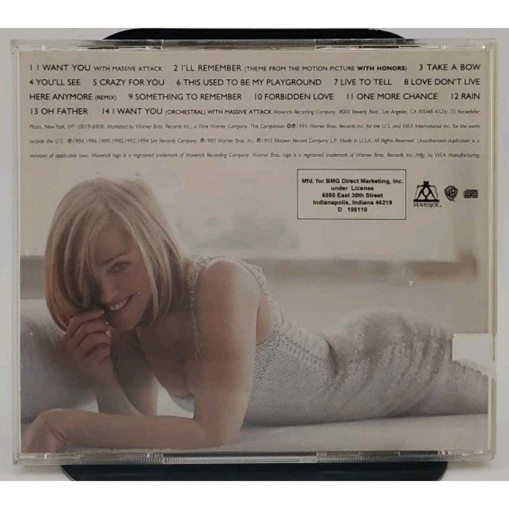 Madonna Something To Remember CD