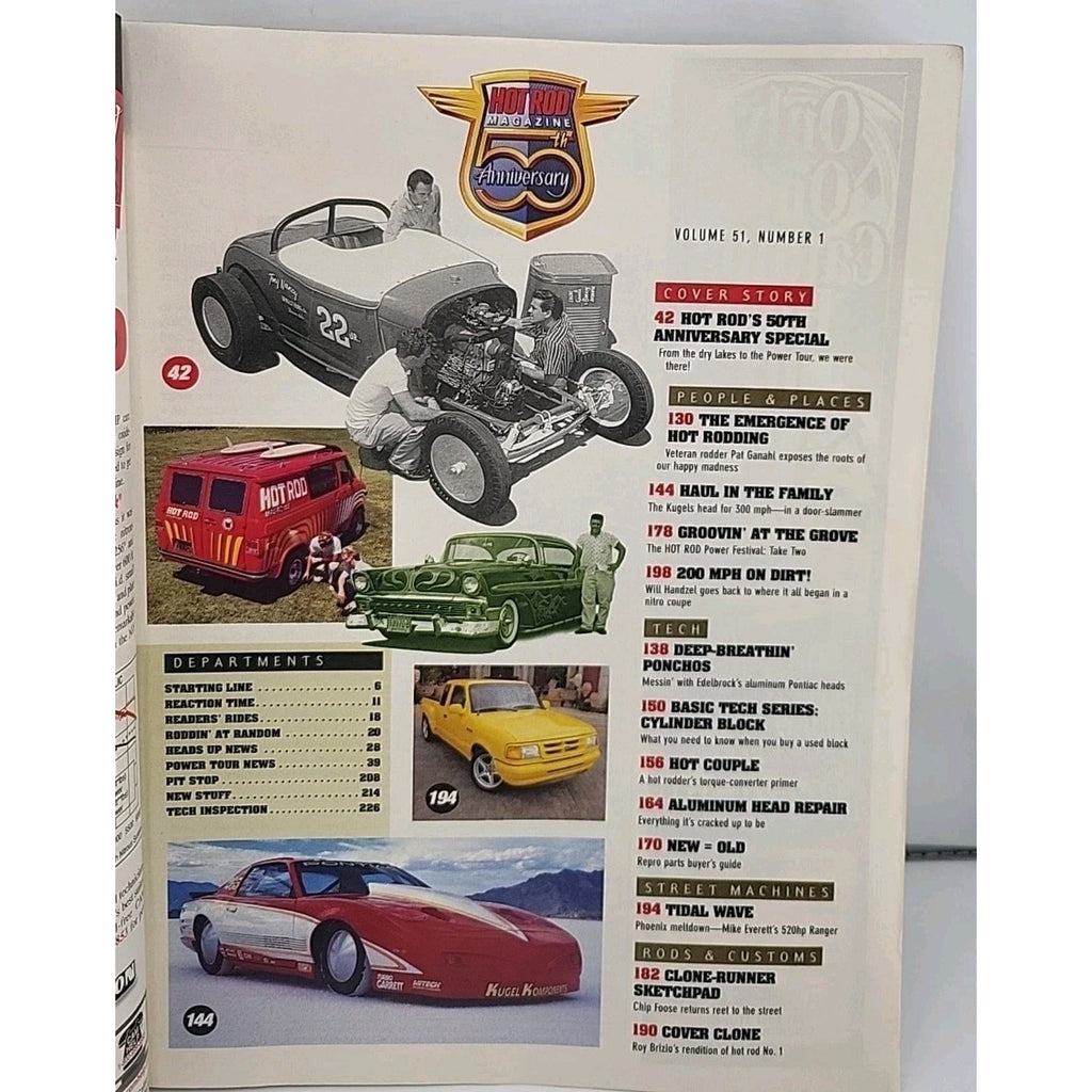 Hot Rod Magazine January 1998