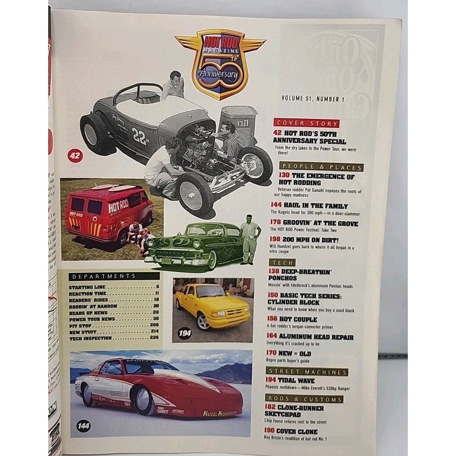 Hot Rod Magazine January 1998