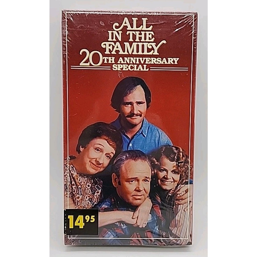 All in the Family 20th Anniversary Special (VHS, 1991, Closed Caption) *New*