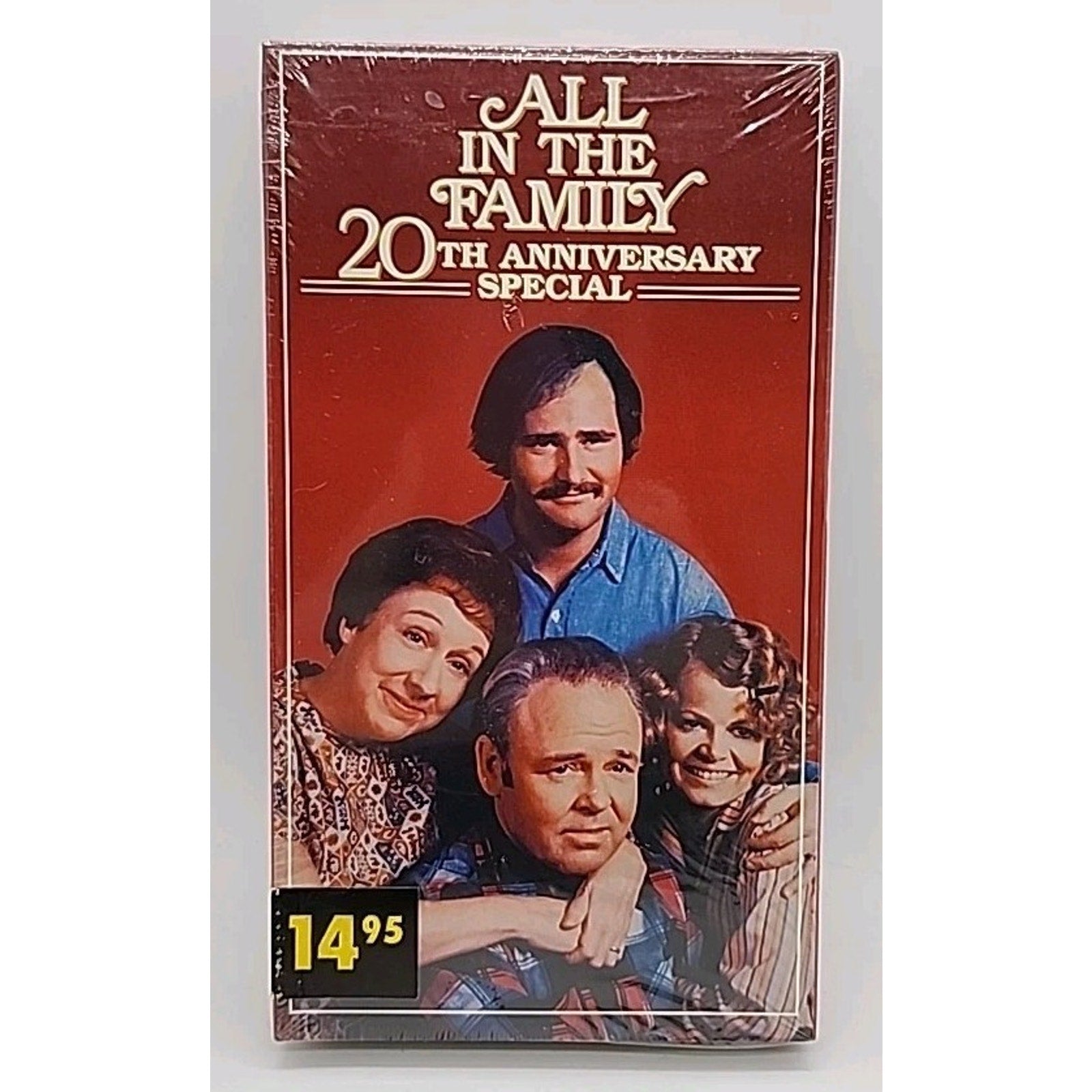 All in the Family 20th Anniversary Special (VHS, 1991, Closed Caption) *New*
