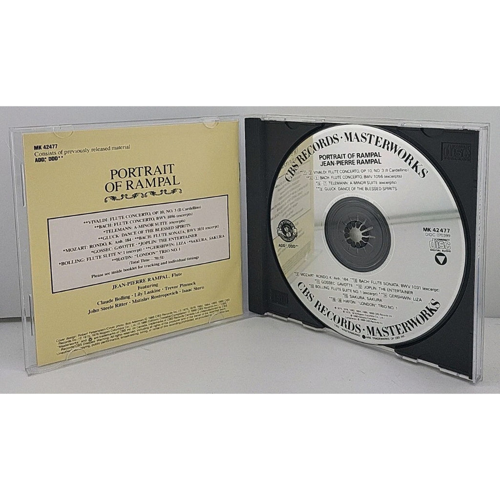 Portrait of Rampal by Jean-Pierre Rampal (CD, 1990)