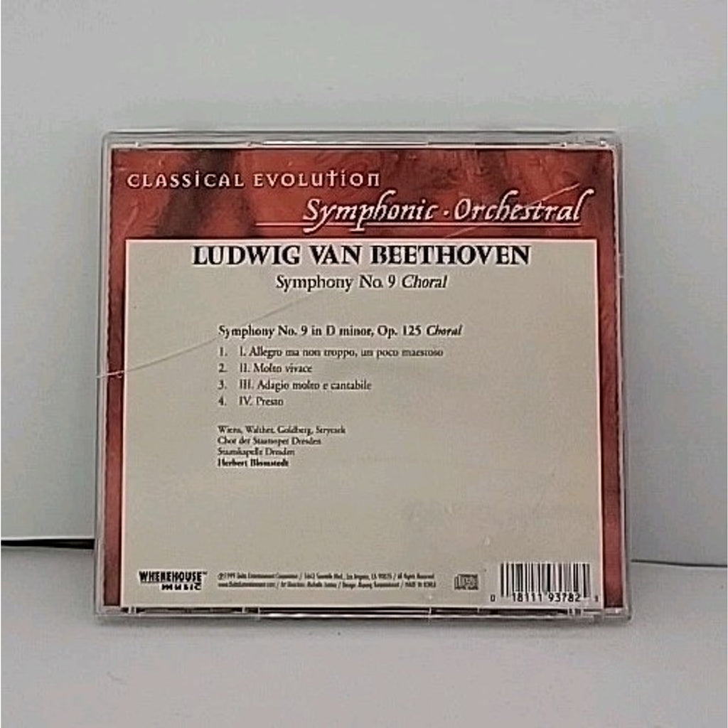 Symphonic Orchestral - Beethoven - Symphony No 9 Choral CD