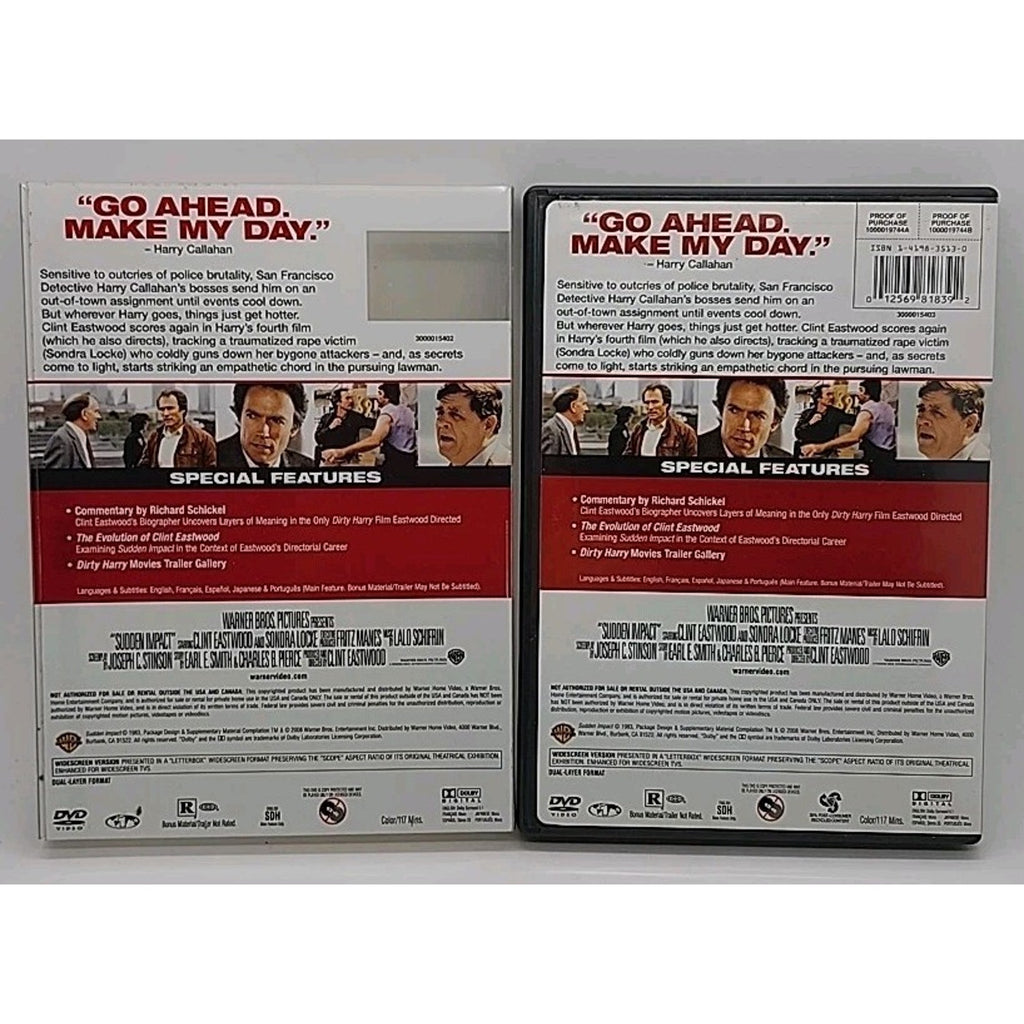 Sudden Impact (DVD, 1983)