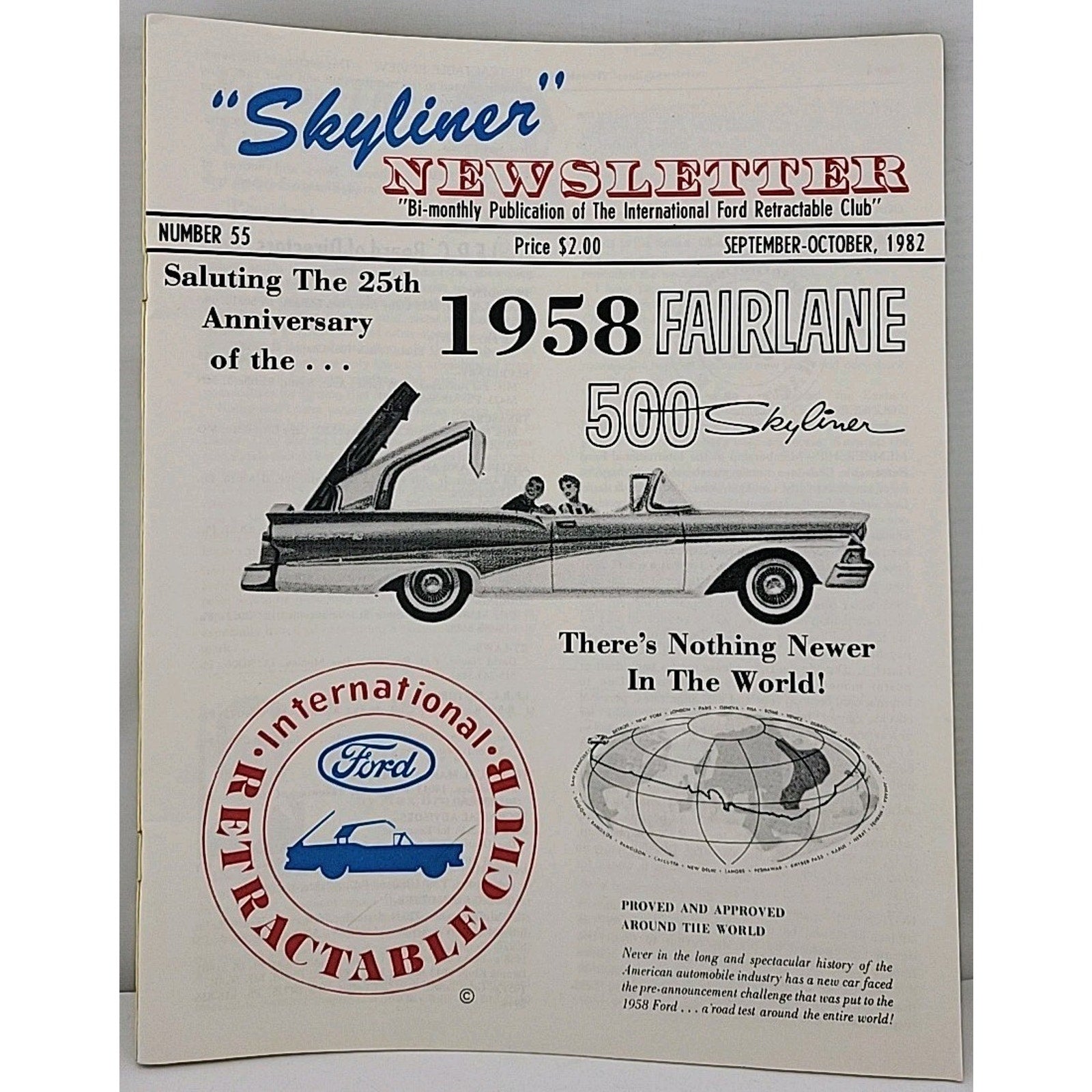 Skyliner Newsletter - Number 55 September-October 1982