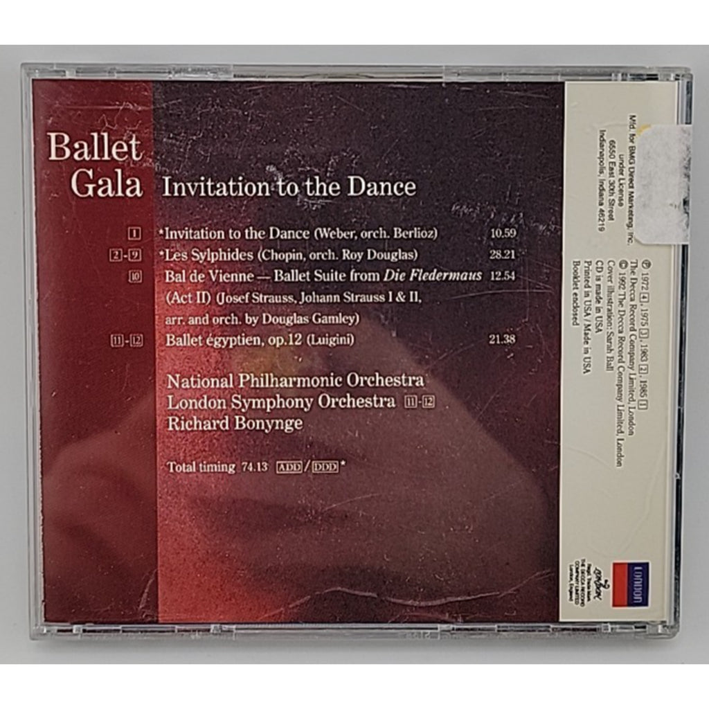Ballet Gala - Invitation to the Dance - London Symphony Orchestra CD