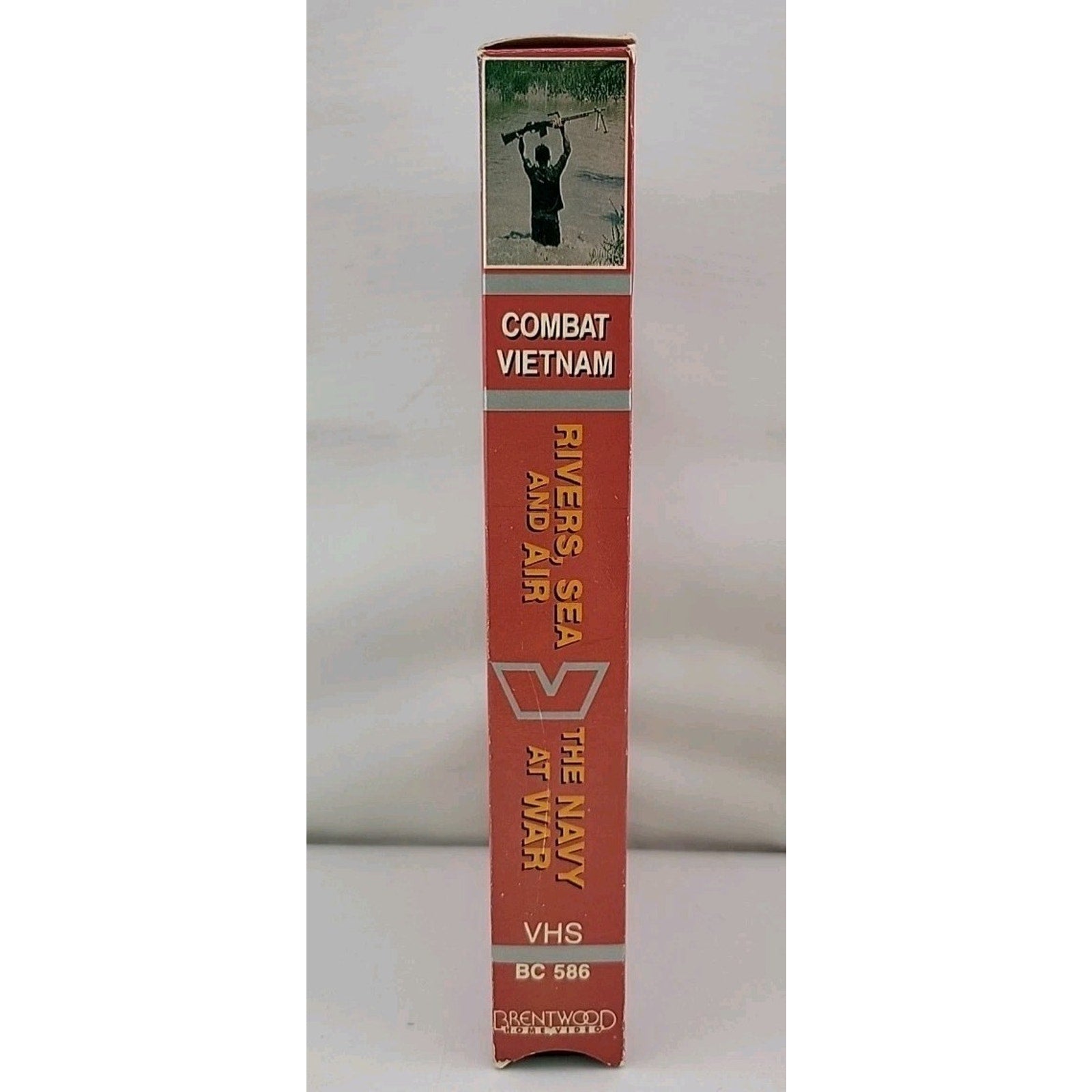 Combat Vietnam - River, Sea and Air/The Navy at War (VHS, 1990)