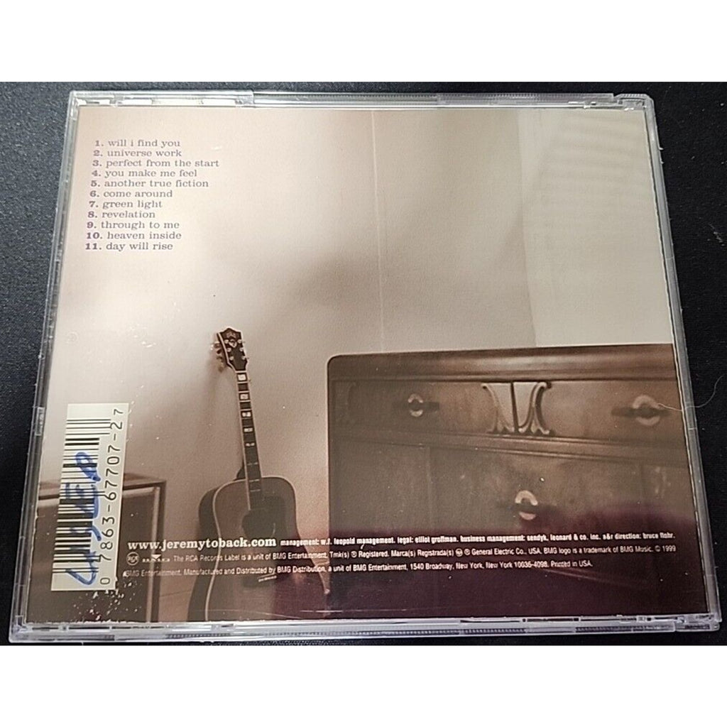 Another True Fiction by Jeremy Toback (CD 1999 RCA)