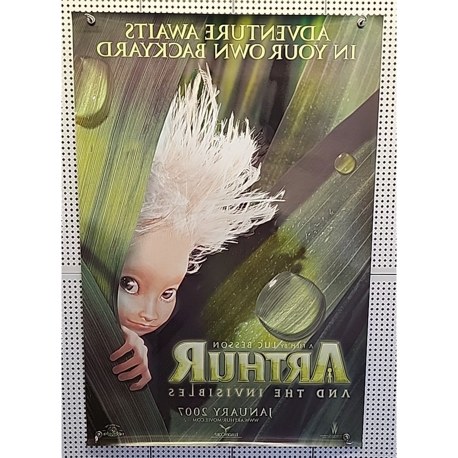 Arthur And The Invisibles Advance Original Movie Poster 27x40 D/S