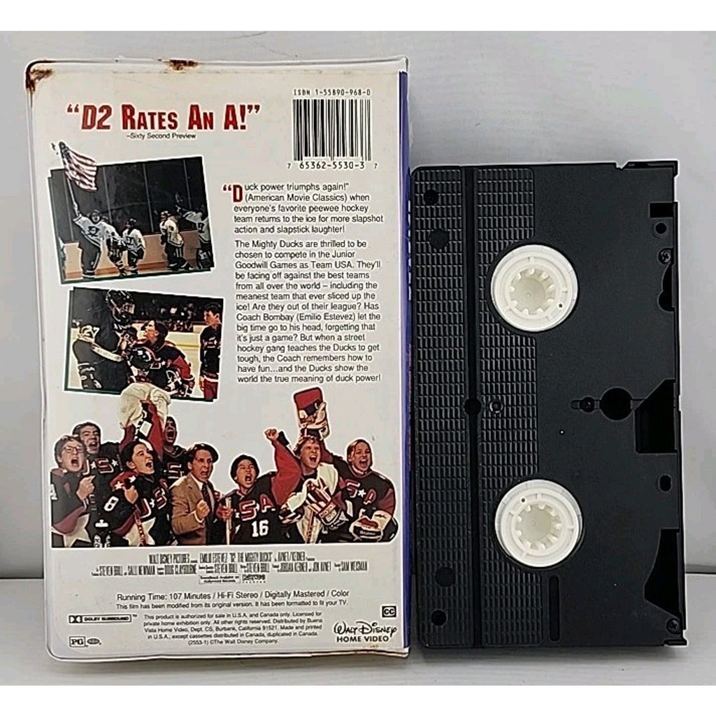 D2: The Mighty Ducks (VHS, 1994)