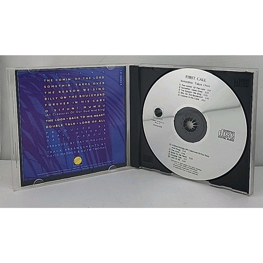 Something Takes Over by First Call (CD, Dayspring)
