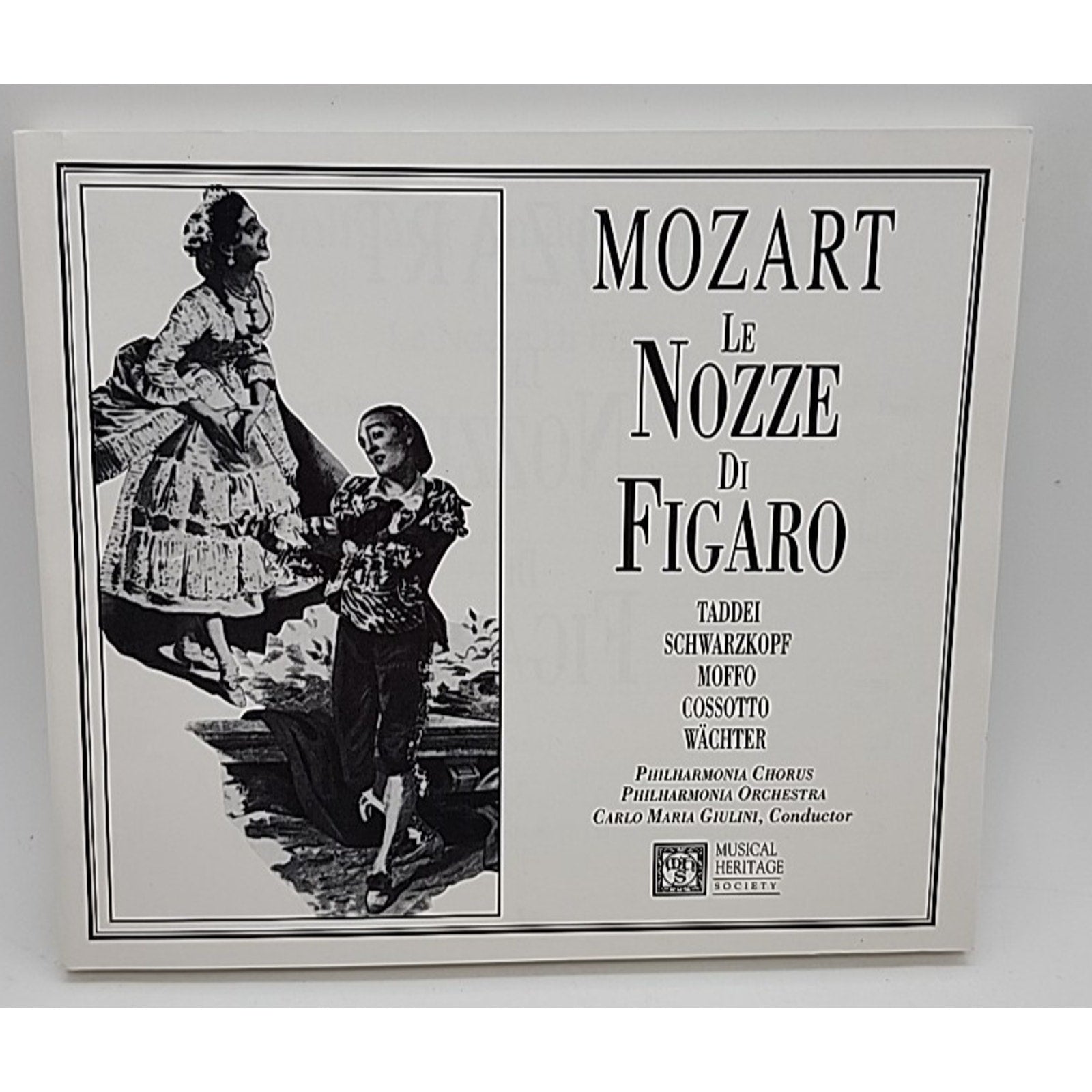 Mozart Le Nozzi di Figaro - Audio CD By Wolfgang Amadeus Mozart