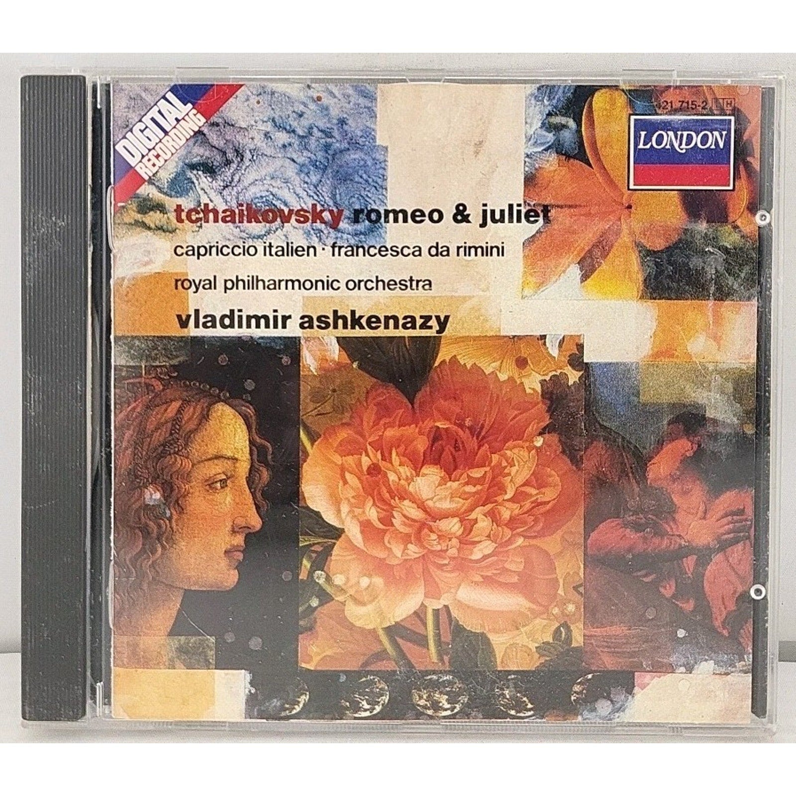 Tchaikovsky: Romeo & Juliet; a by Royal Philharmonic Orchestra; Ashkenazy (CD)