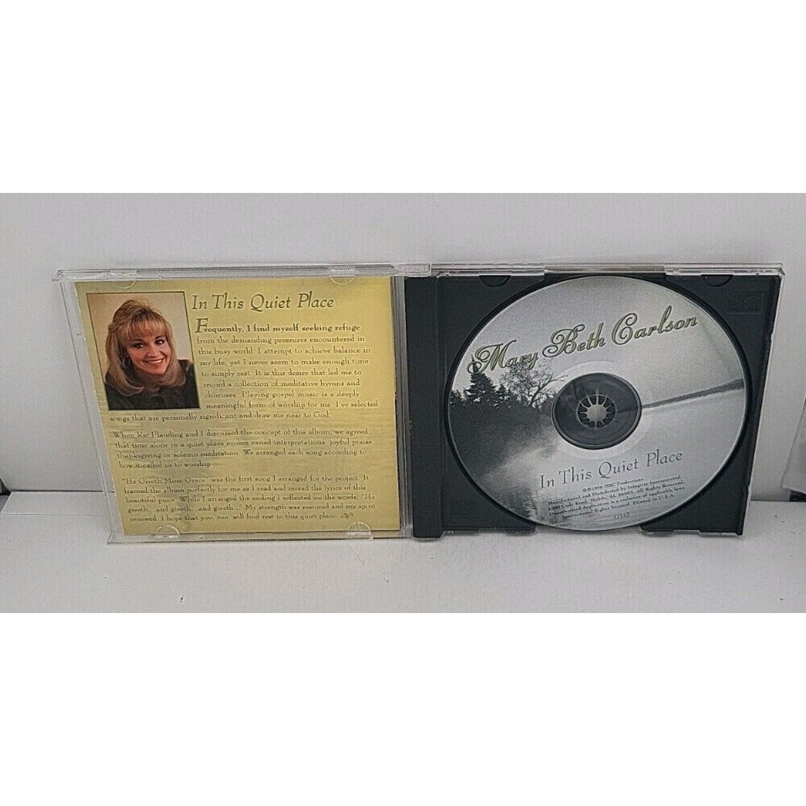 Mary Beth Carlson in This Quiet Place Music CD Album
