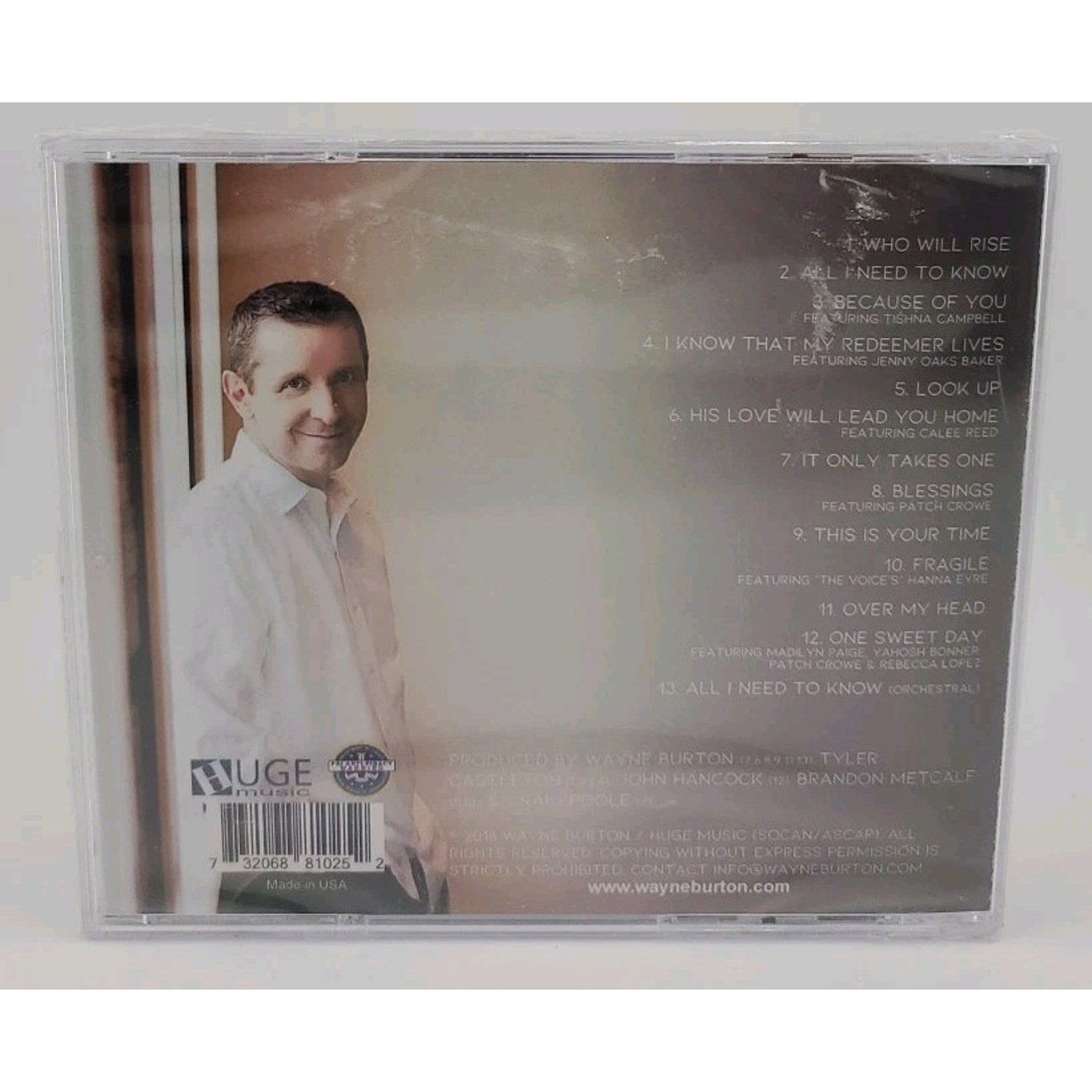 All I Need To Know Wayne Burton (CD) *Brand New*