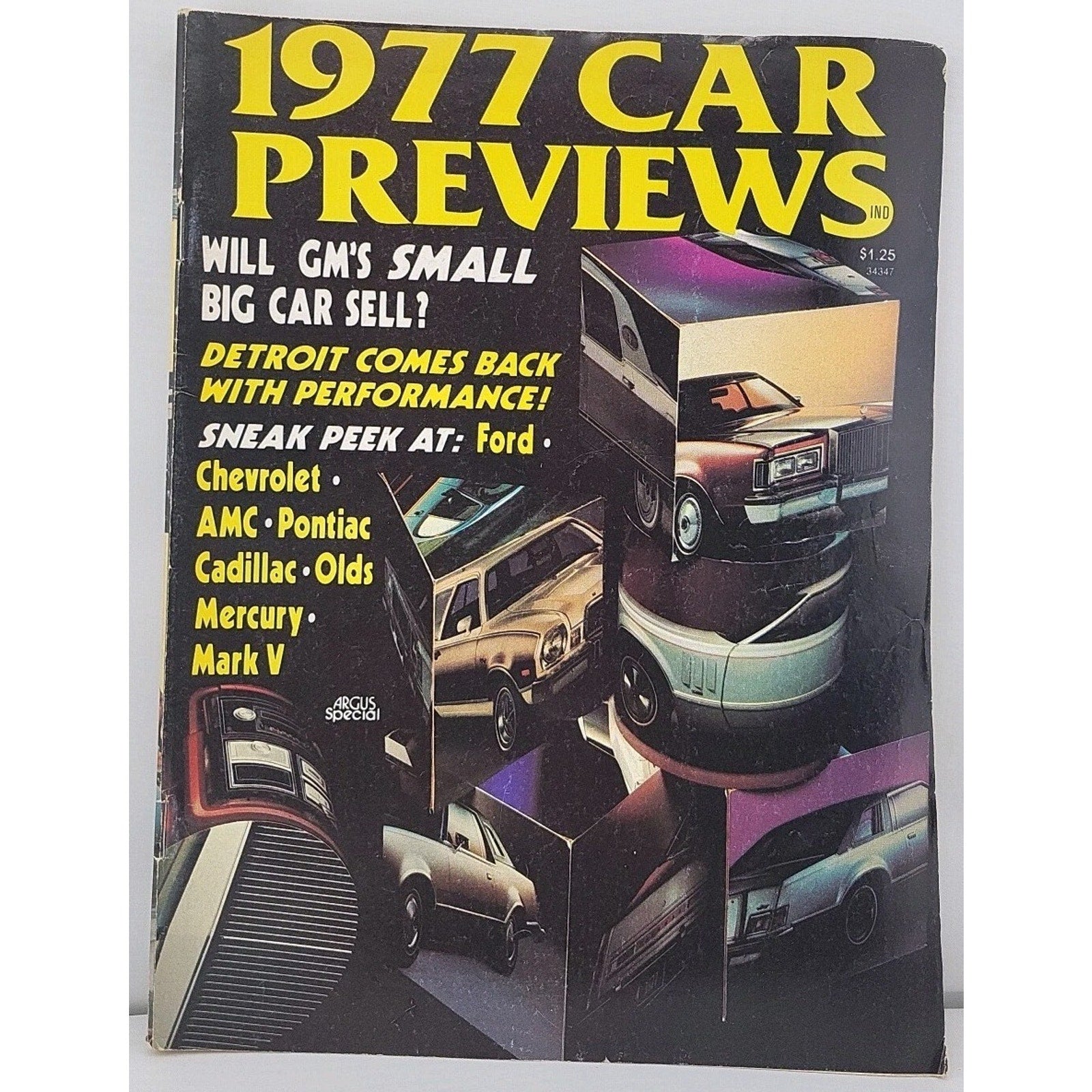 1977 Car Previews Magazine