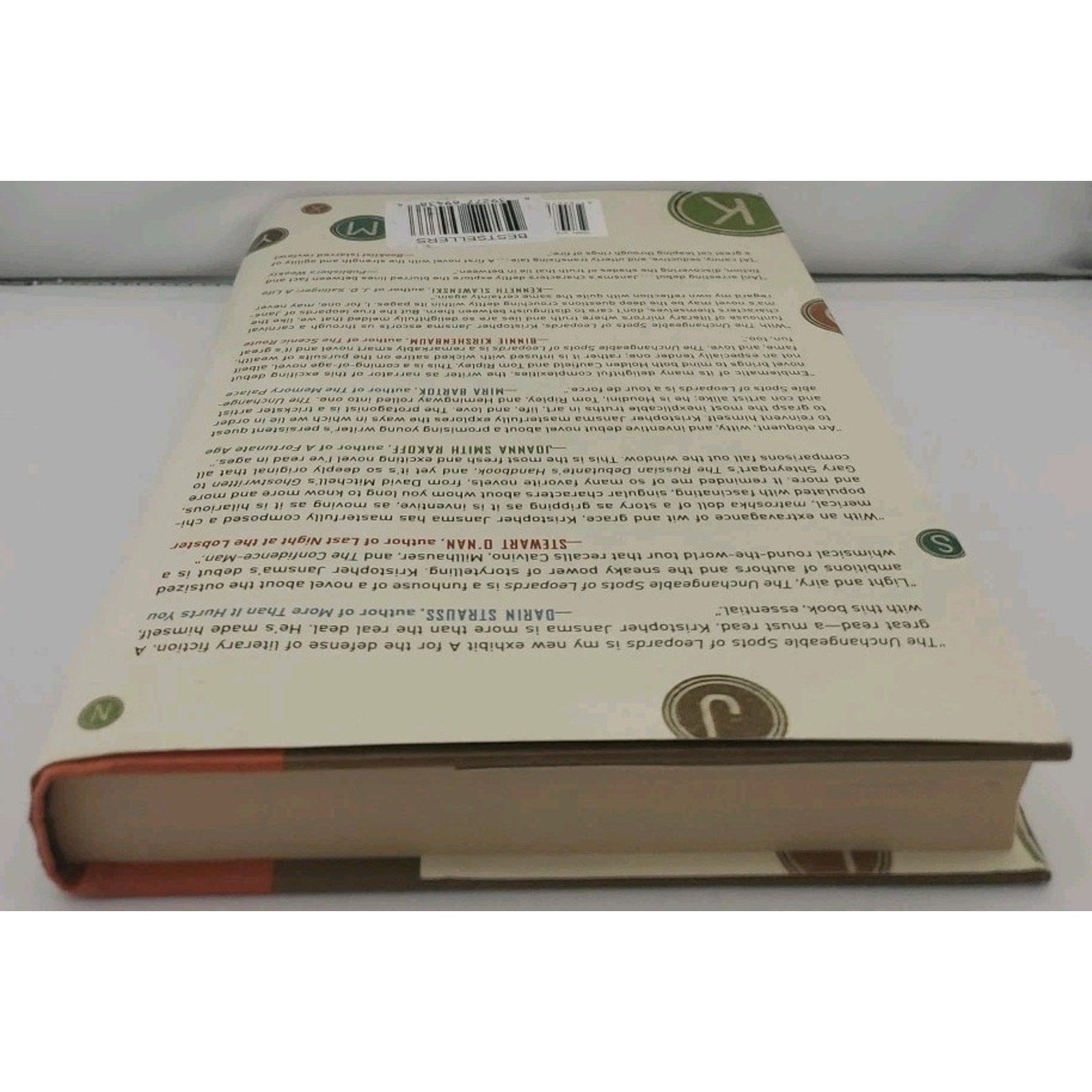 Unchangeable Spots of Leopards by Kristopher Jansma (2013, Hardcover)