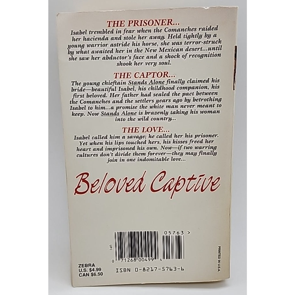 Beloved Captive by Lauren Wilde (1997, Mass Market)