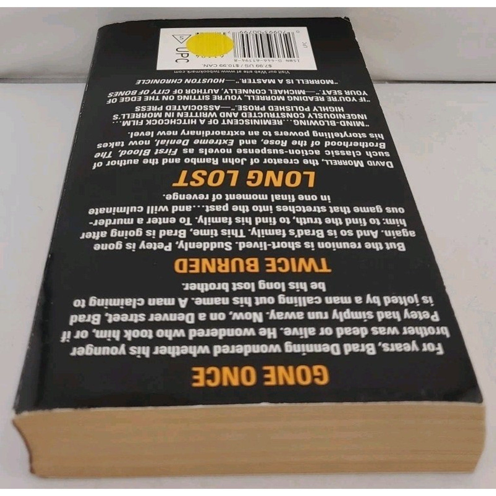 Long Lost by David Morrell (2003, Trade Paperback)