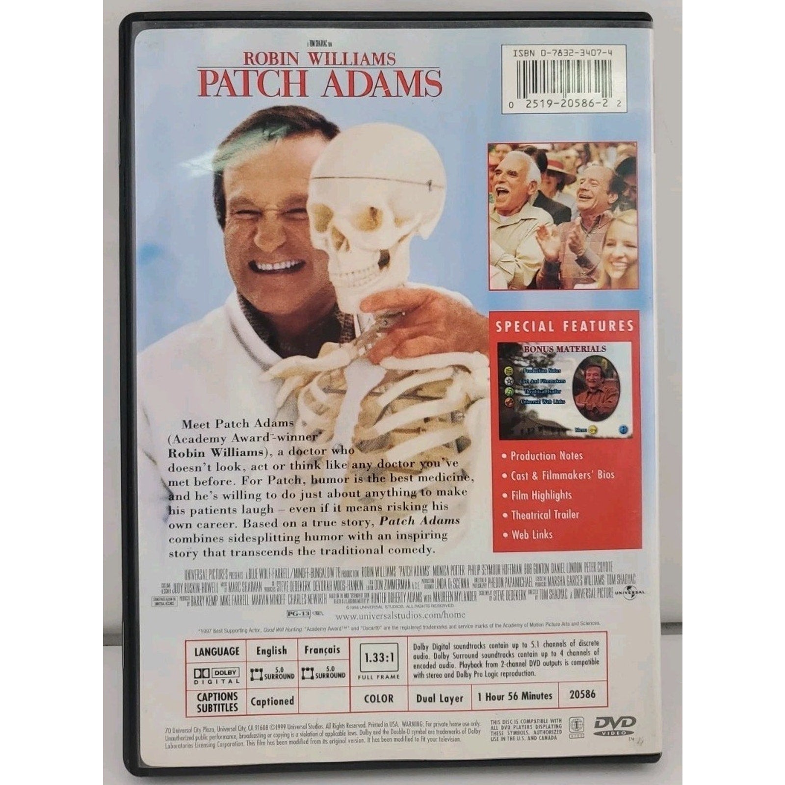 Patch Adams (DVD, 1998)